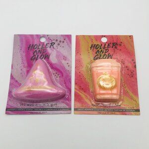 Holler and Glow Bath Fizzer, Hat Latte, Lavender Camomile Pumpkin Halloween Fall